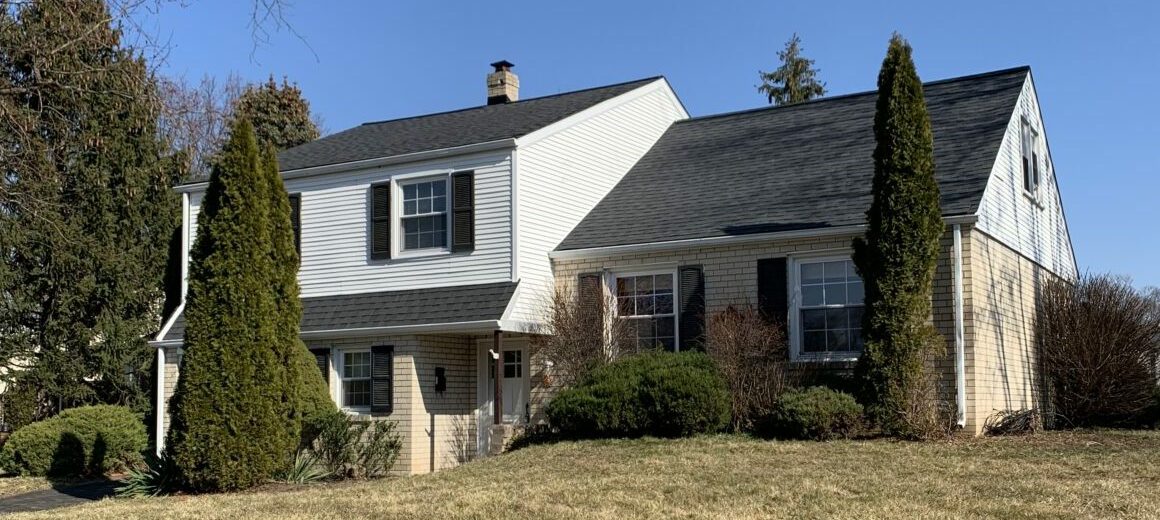 Asphalt Shingle Roof installed King of Prussia, PA, Montgomery Co., PA, Certainteed Landmark Pro shingles, Color: Black, March 2022